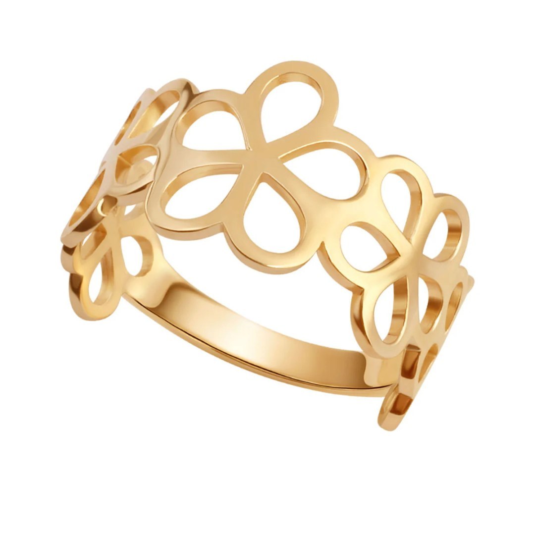 Złoty pierścionek PXC6581